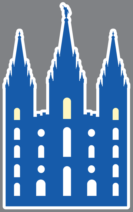 Salt Lake City Temple Sticker