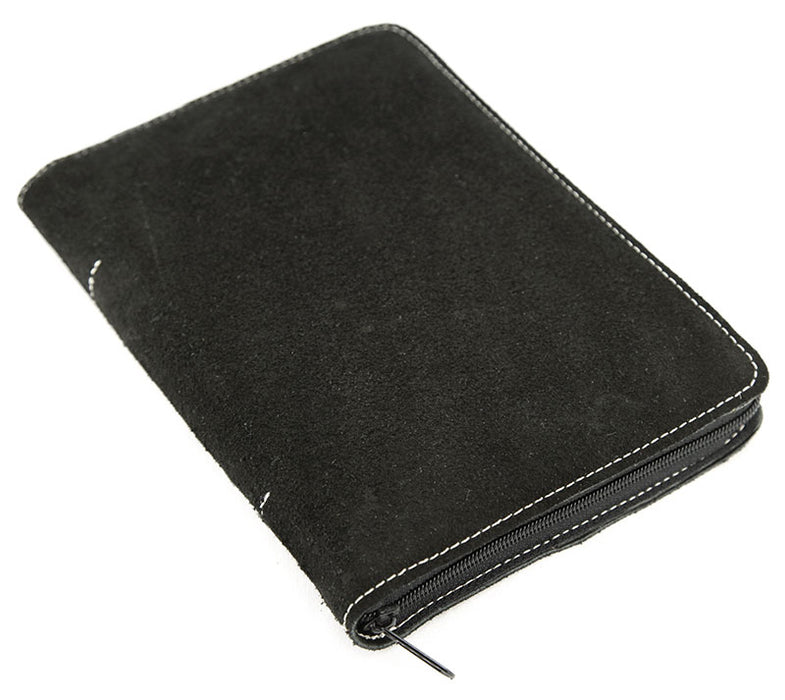 Cowhide Suede Compact LDS Hymn Book Cover