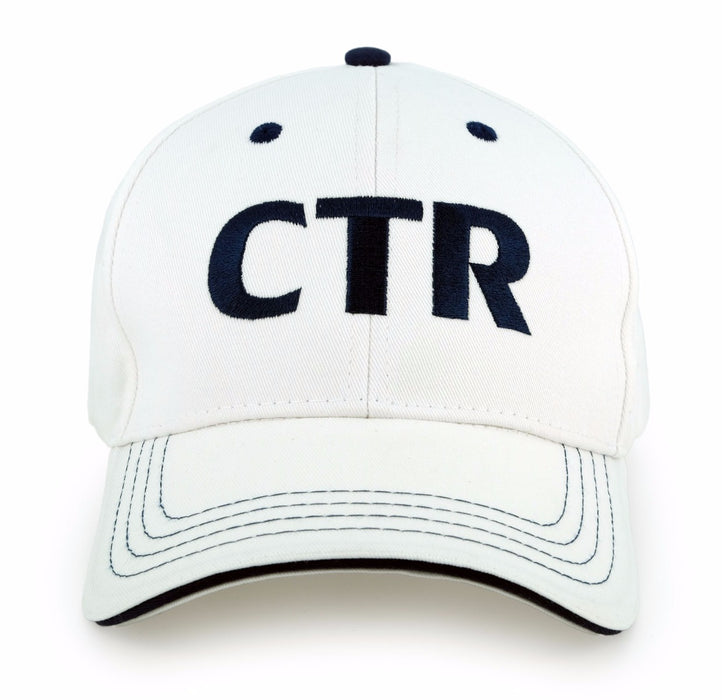 CTR Baseball Cap or Hat - White
