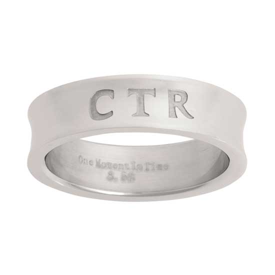 Restoration Stainless Steel CTR Ring - SS Round — LDS Honey