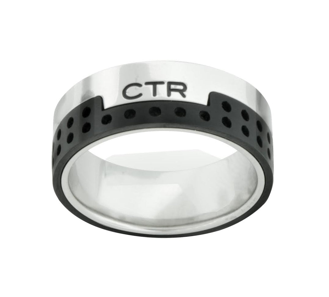 Vented Stainless Steel CTR Ring — LDS Honey