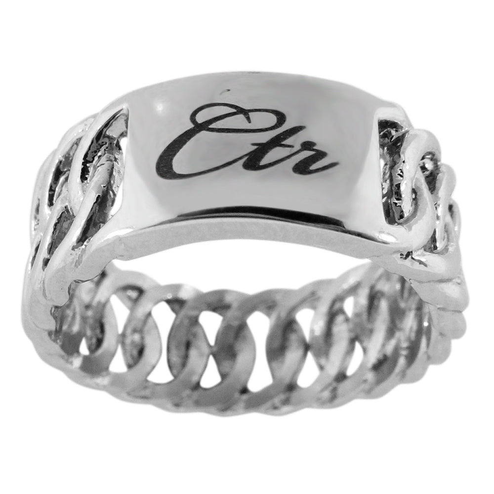 Braid Stainless Steel CTR Ring — LDS Honey